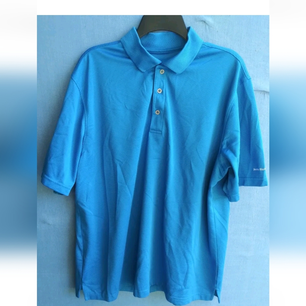 Beverly Hills Polo Club Men's Size XL Blue Polo Shirt